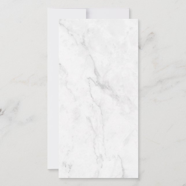 Tarjeta Mármol Blanco (Anverso)