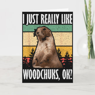 Tarjeta Marmota Me Gusta Mucho La Marmota Ok 
