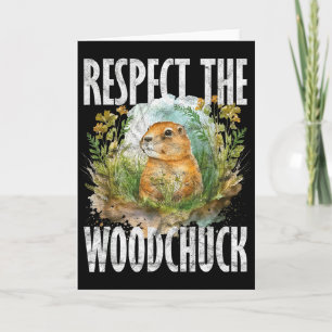 Tarjeta Marmota Respeta La Marmota _2