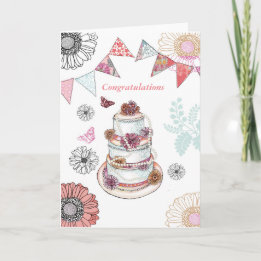 Tarjeta Marriage greeting card