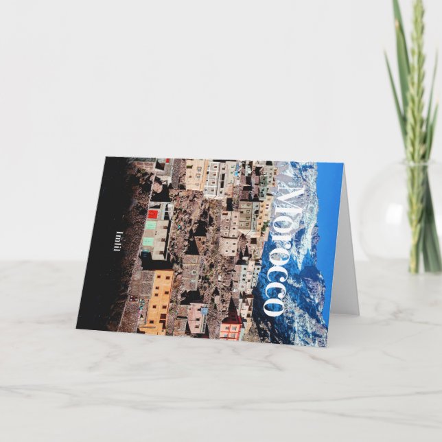 Tarjeta Marruecos | Inlil | Viaje en Marruecos | Regalo de (Anverso)