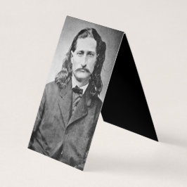 Tarjeta Marshal Wild Bill Hickok Antiguo Cañero Occidental