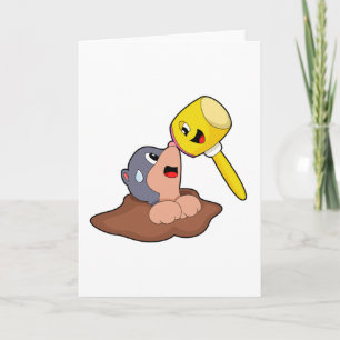 Tarjeta Martillo de topo