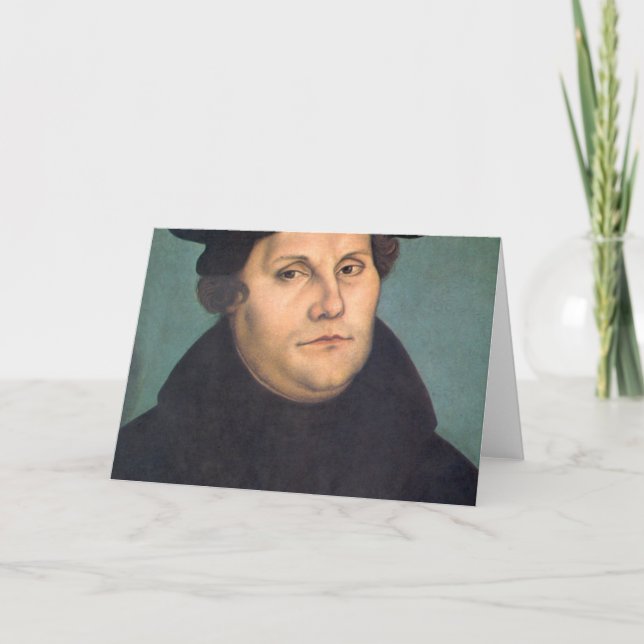 Tarjeta Martín Lutero (Anverso)