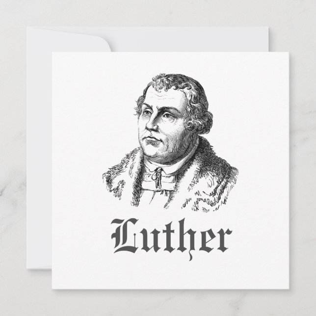 Tarjeta Martin Luther (Anverso)