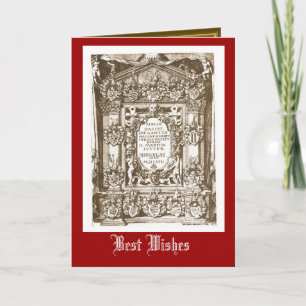 Tarjeta Martin Luther, 1558