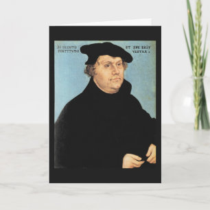 Tarjeta Martin Luther, c.1532