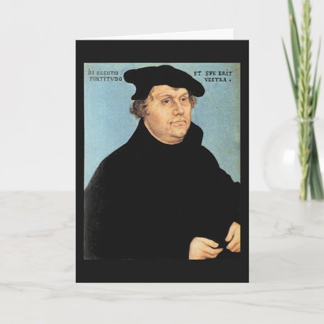 Tarjeta Martin Luther, c.1532 (Anverso)