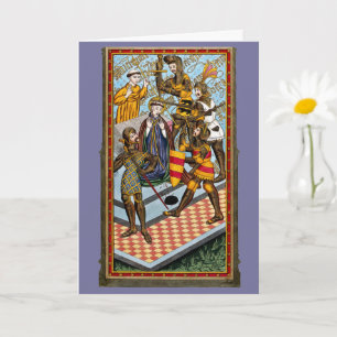 Tarjeta Martirio de Santo Tomás Becket (M 031)