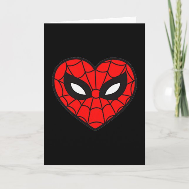 Tarjeta Marvel Spider-man Valentine’s Day Love Sixties Hea (Anverso)