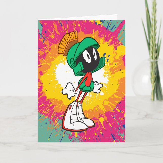 Tarjeta Marvin De Pie (Anverso)