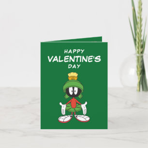 Tarjeta MARVIN EL MARCIANO™ Confundido   Día de San Valent