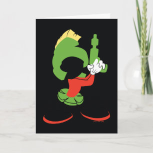 Tarjeta MARVIN LA Silhouette MARTIAN™ Con Raygun