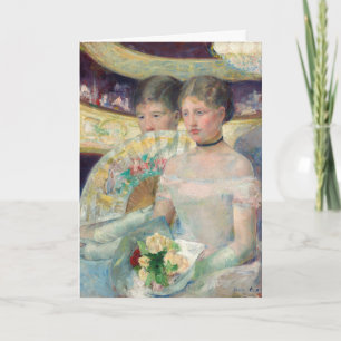 Tarjeta Mary Cassatt - El Palco