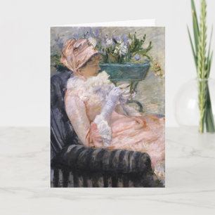 Tarjeta Mary Cassatt - La taza de té