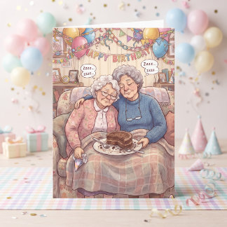 Tarjeta Más allá de la colina | Humor de cumpleaños de ami