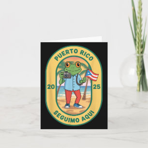 Tarjeta Más Fotos Puerto Rico Bandera Ricana Divertido Sap