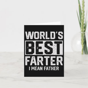 Tarjeta Más lejos del mundo me refiero al Día de los Padre