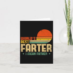 Tarjeta Más lejos del mundo me refiero al Día de los Padre