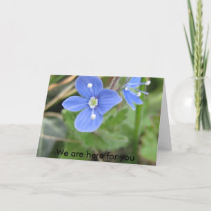 Tarjeta más primavera florece 10 001, nosotros está aquí