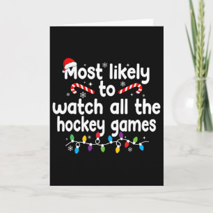 Tarjeta Más Probable De Ver Todos Los Partidos De Hockey N