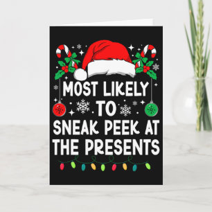 Tarjeta Más Probable Que Eche Un Vistazo A Los Regalos Nav