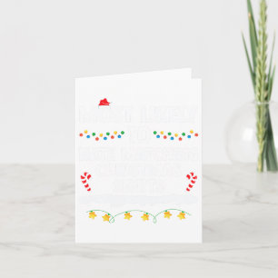 Tarjeta Más Probable Que Odien A Los Navidades Que Coincid