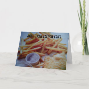 TARJETA MÁS QUE FRÍAS FRANCESAS QUE TE AMO
