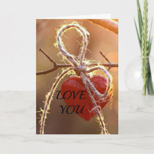 TARJETA **MÁS QUE SALUD PARA USTEDES** AMOR