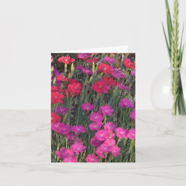 TARJETA MASA DE FLORES ROJOS Y ROJOS (Anverso)