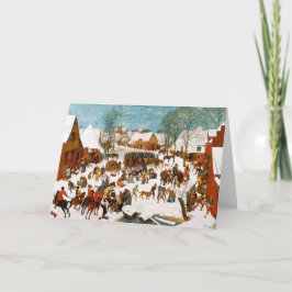 Tarjeta Masacre de los Innocents de Pieter Bruegel