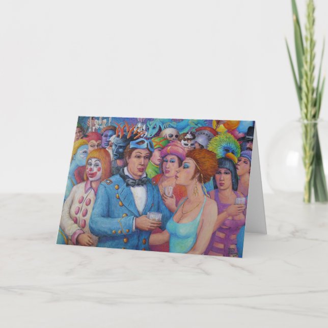 Tarjeta Mascarada (Anverso)