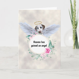 Tarjeta Mascota conmemorativo Poema de las alas de ángel d