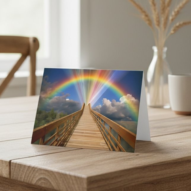 Tarjeta Mascota del puente arcoiris en memoria pérdida de  (Subido por el creador)