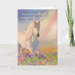 Tarjeta Mascota: Pérdida de simpatía por un caballo blanco