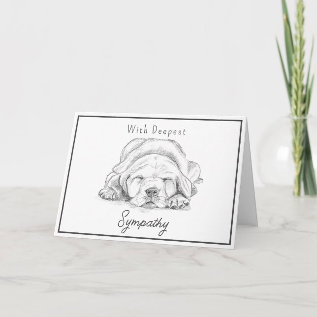 Tarjeta Mascota Pérdida Sinfonía del Perro Gris Blanco Man (Anverso)