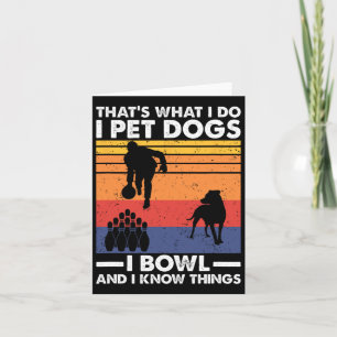 Tarjeta Mascota Perros Yo Tazón Y Sé Cosas