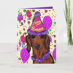 TARJETA MASCOTAS DE CUMPLEAÑOS