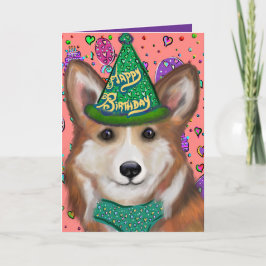 Tarjeta Mascotas DEL CUMPLEAÑOS