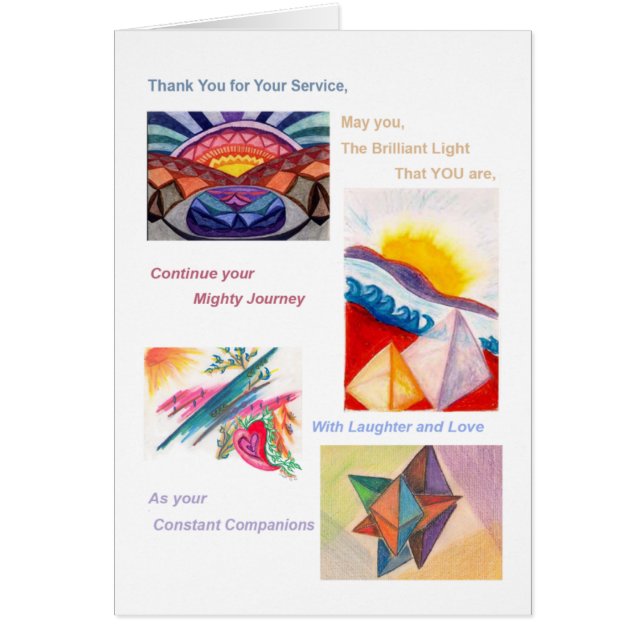 Tarjeta masculina de Constant Companions (Frente)