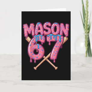 Tarjeta Mason 67 divertido helado goteo Bysebyll Meme 