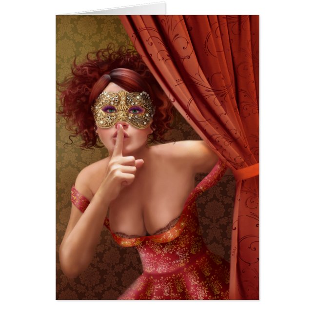 Tarjeta "Masquerade" (Frente)
