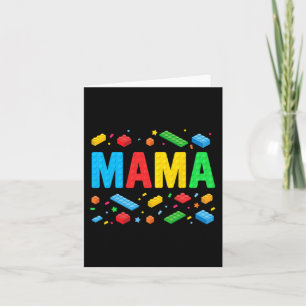 Tarjeta Master Builder Building Bricks Bloquea Una Madre G