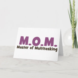 Tarjeta Máster en multitarea