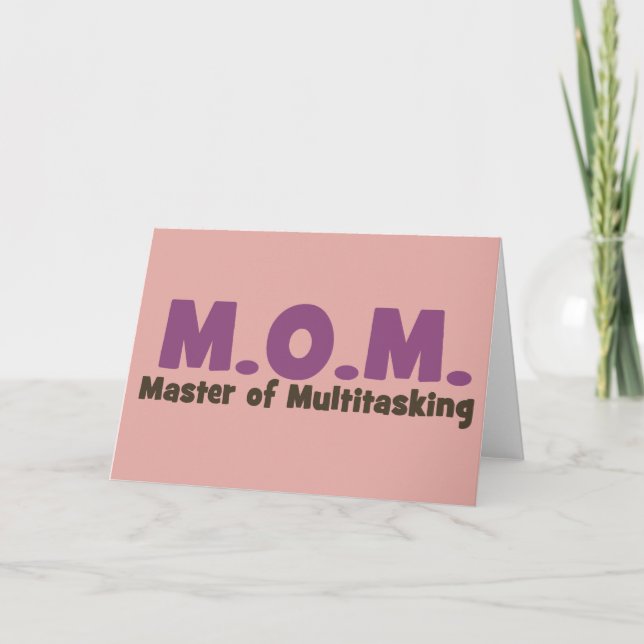Tarjeta Máster en multitarea (Anverso)