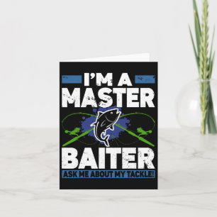 Tarjeta Master Iter Shirt Graciosa Pesca Pescador