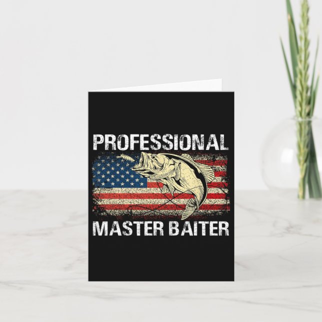 Tarjeta Master profesional Baiter Retro Fun de la Bandera  (Anverso)