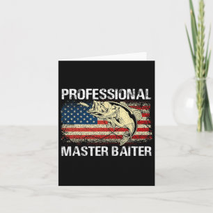 Tarjeta Master profesional Baiter Retro Fun de la Bandera 