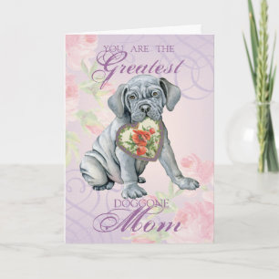 Tarjeta Mastino Heart Mom Card