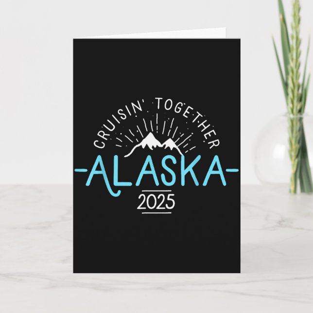 Tarjeta Matching Family Friends And Group Alaska Cruise 20 (Anverso)